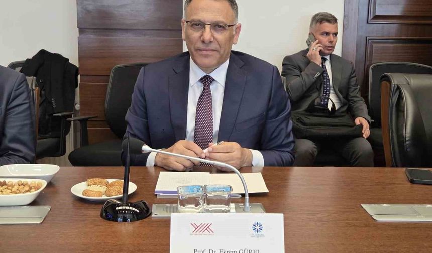 Rektör Gürel, ÜNİDAP 8. dönem toplantısına katıldı