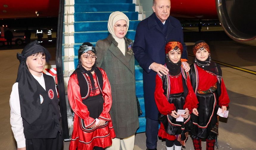 Cumhurbaşkanı Recep Tayyip Erdoğan  Rize’de