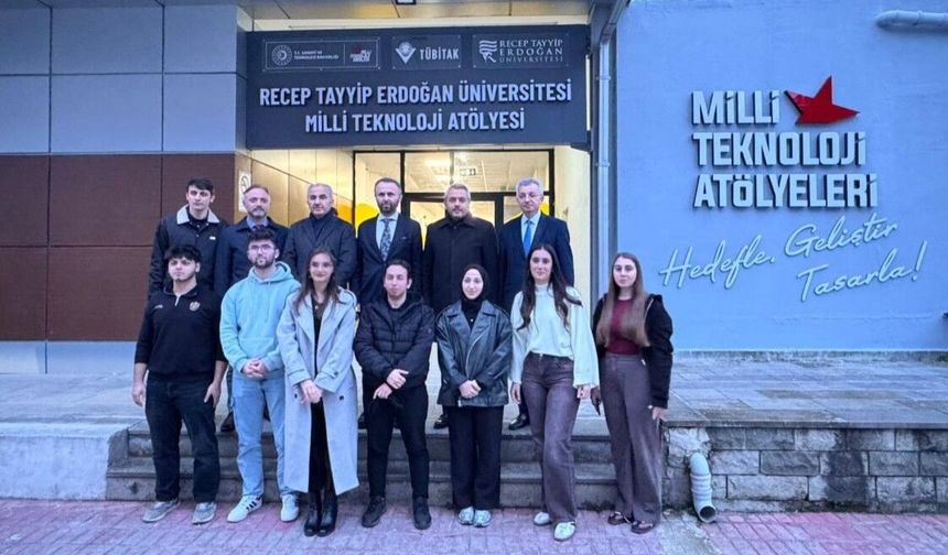 Recep Tayyip Erdoğan Üniversitesi Milli Teknoloji Atölyesi Hizmete Hazır