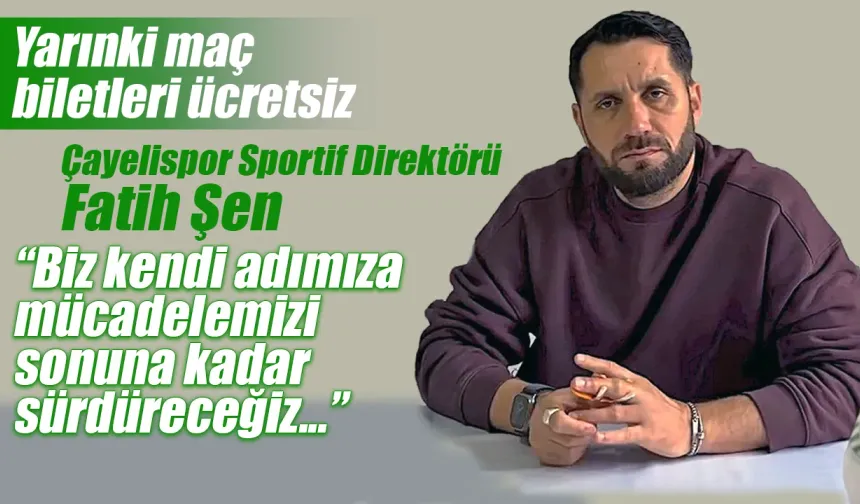 Çayelispor-Sebat Gençlikspor Maçı Ne Zaman, hangi kanalda?