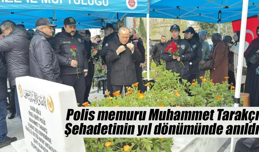 Hatay Şehidi Polis Memuru Rize’de Unutulmadı