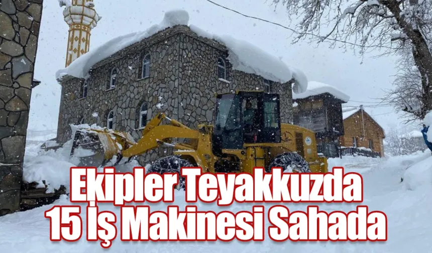 Rize’de Kar Esareti: 21 Köy Yolu Ulaşıma Kapandı!