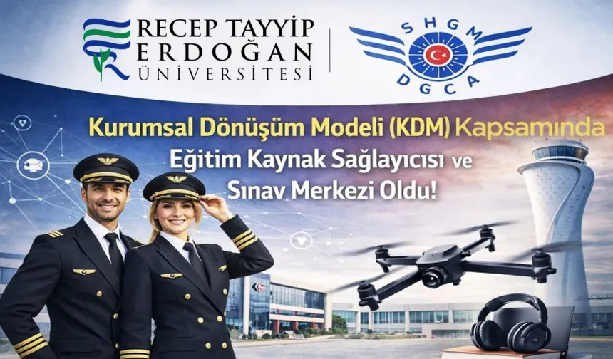 RTEÜ Sivil Havacılıkta Yeni RKS Yetkisi Aldı