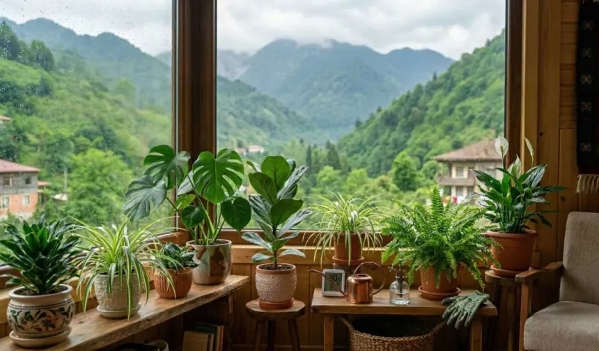 Karadeniz'in İklimine En Uygun Salon Çiçekleri ve Bakım Sırları