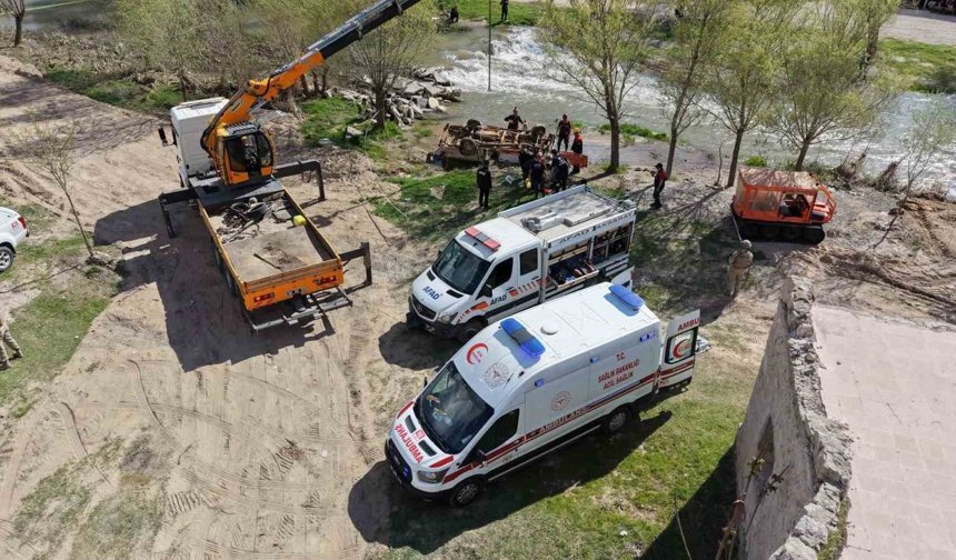 Aksaray'da sel tatbikatı gerçeğini aratmadı