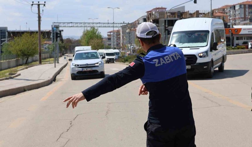 Kırıkkale'de toplu taşıma araçlarına sıkı denetim