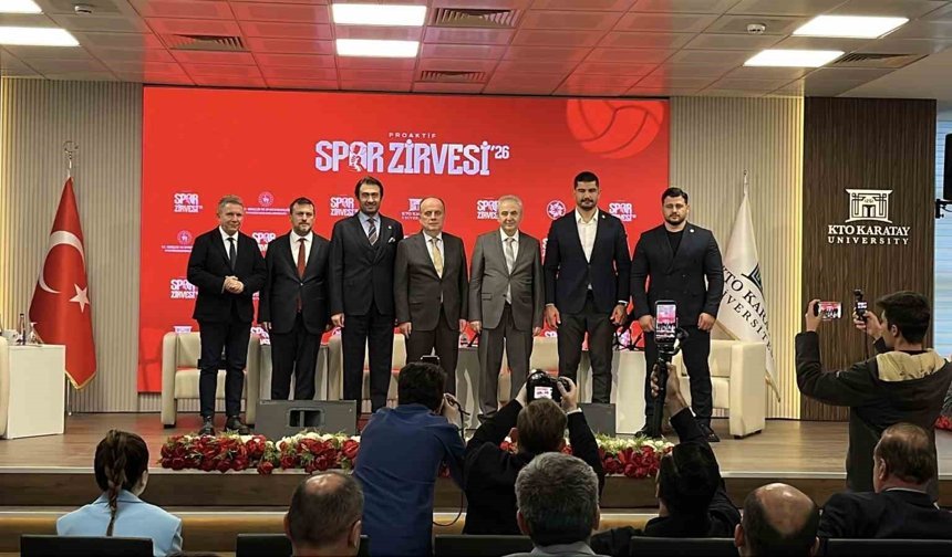 KTO Karatay Üniversitesinde Proaktif Spor Zirvesi başladı