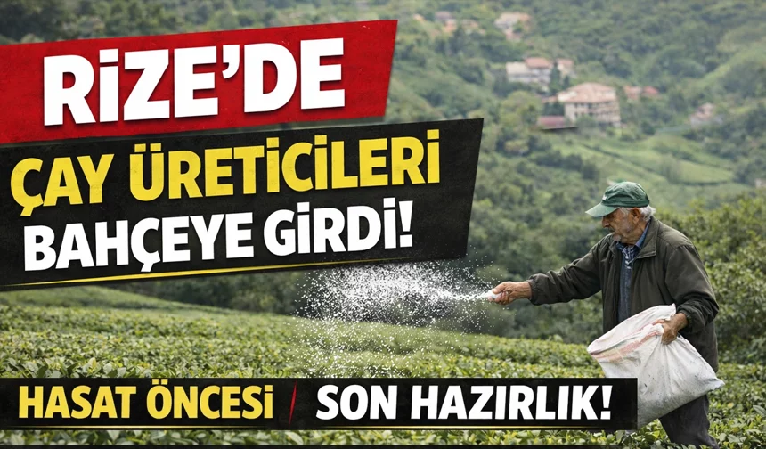 Çayda Büyük Geri Sayım! Üretici Sezona Kilitlendi