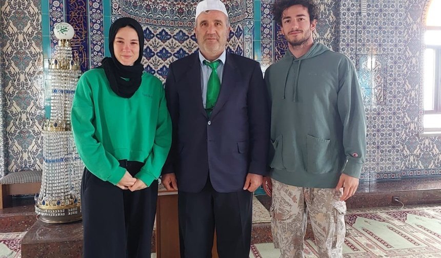Survivor Nisa Rize’de dini nikah kıydırdı