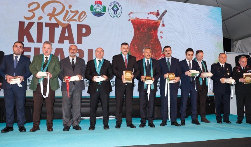 Rize 3. Kitap Fuarı Kapılarını Açtı
