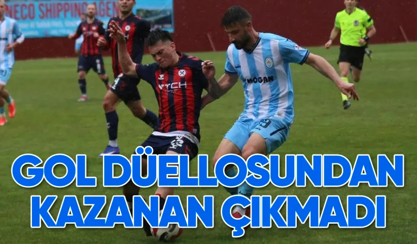 Pazarsapor uzatmada bir puanı kaptı