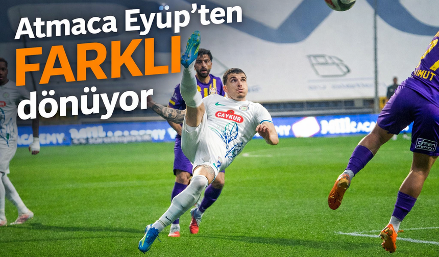 Atmaca Eyüp deplasmanında farklı kaybetti