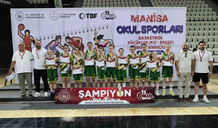 Basketbolun geleceği Manisa'da parladı