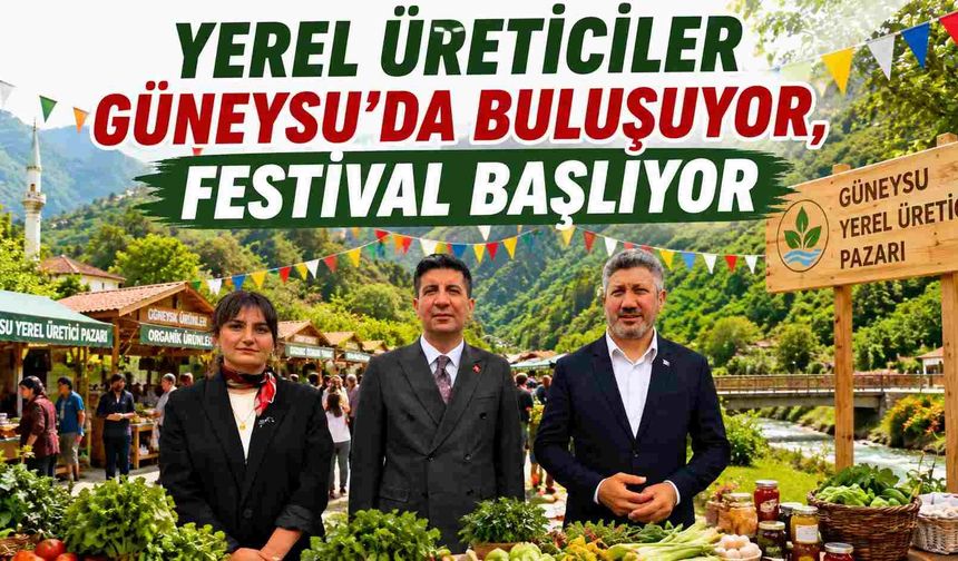 Yerel Üreticiler Güneysu’da Buluşuyor, Festival Başlıyor