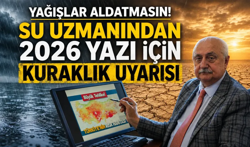 Uzmanından 2026 yazı için kuraklık uyarısı