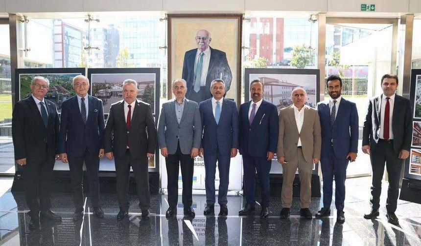 Rize heyetinden Kazancı Holding'e ziyaret