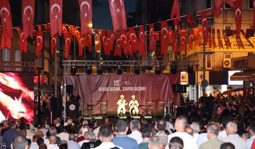 Zonguldak'ta 15 Temmuz'un 10. yılında şehitler anıldı