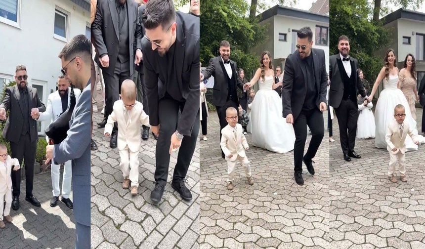 Almanya’da yaşayan 3 Yaşındaki Zayn’ın Tulum Sevgisi