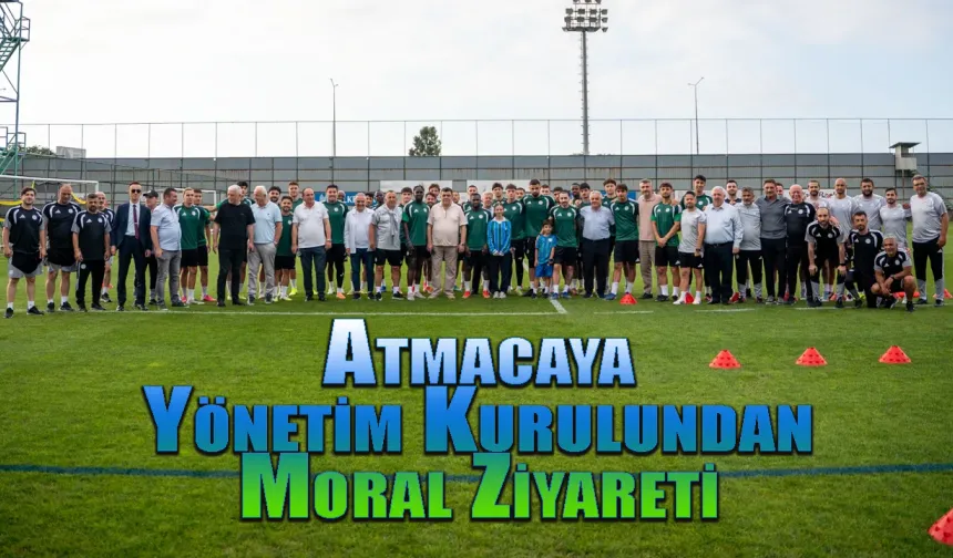 Çaykur Rizespor Yönetiminden Futbolculara Moral Ziyareti