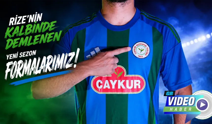 Çaykur Rizespor 2026-2027 sezonu formalarını tanıttı