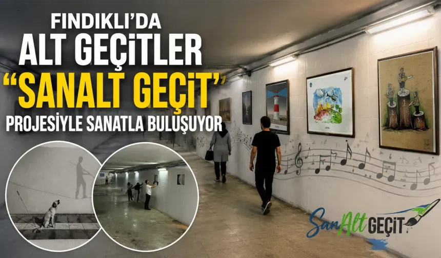 Fındıklı’da Alt Geçitler "SanAlt Geçit" Projesiyle Sanatla Buluşuyor