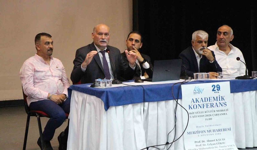 Prof. Dr. Kavas: '1101 Merzifon Muharebesi Anadolu'nun tapusudur'