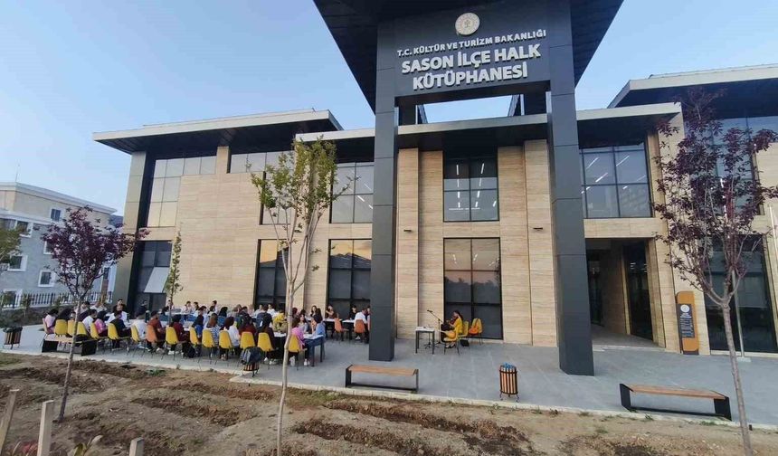 Sason kütüphanesi 6 ayda 93 bin 600 ziyaretçiye ulaştı