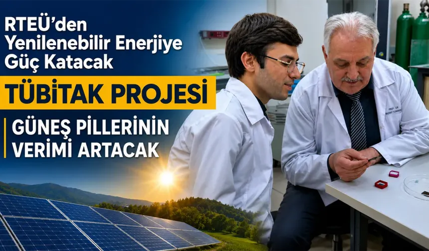 RTEÜ daha ekonomik ve dayanıklı yeni nesil güneş pilleri geliştirecek, proje başladı