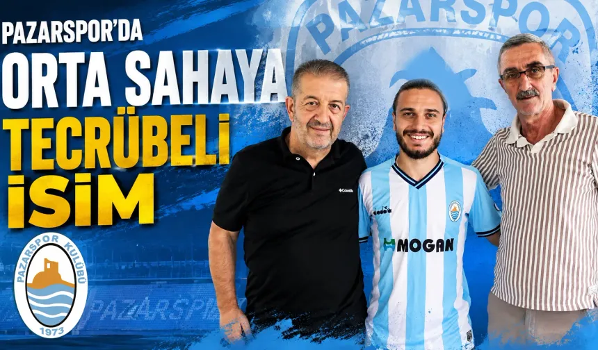 Deneyimli Orta Saha Berat Kartal 2 Yıllığına Pazarspor’da