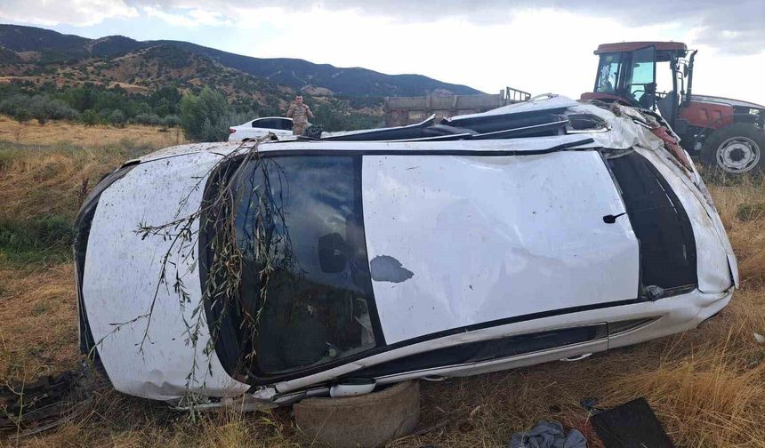 Bingöl'de trafik kazası: 4 yaralı