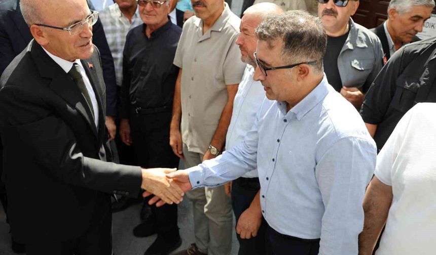 Hazine ve Maliye Bakanı Şimşek Aksaray'da