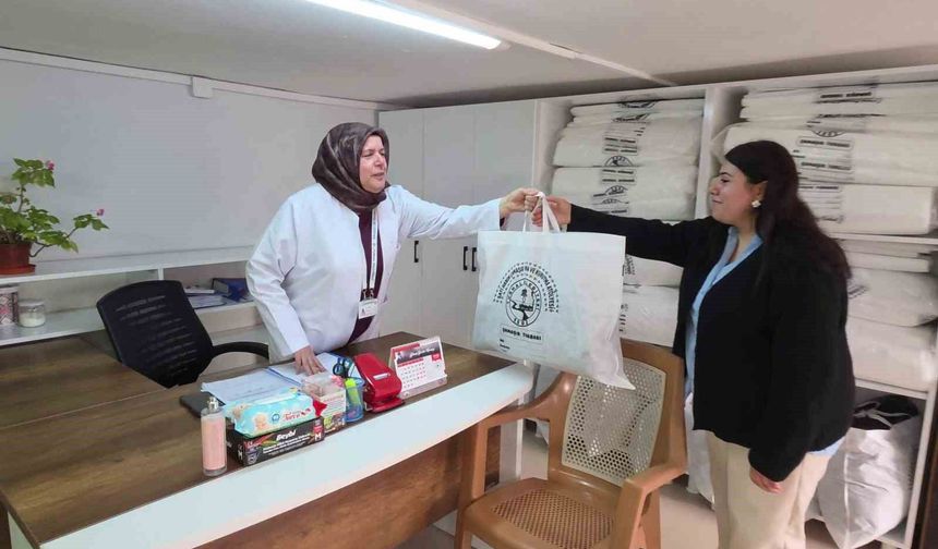 Turhal Belediyesi'nden üniversite öğrencilerine ücretsiz çamaşır yıkama hizmeti