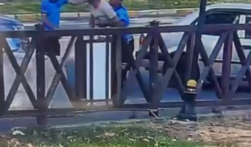 Zabıta ekiplerinin ilk yardım müdahalesi hayat kurtardı: O anlar saniye saniye kameraya yansıdı