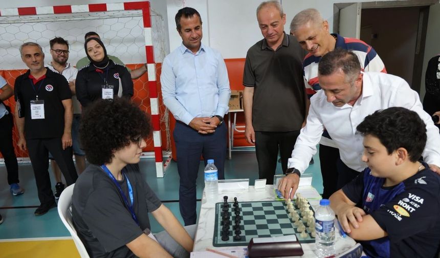 Uluslararası Mübin Boysan Satranc Turnuvası Start Aldı