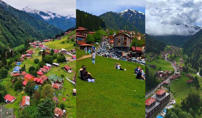 Ayder Yaylası'nda eski evleri geleceğe taşıyan yeni proje