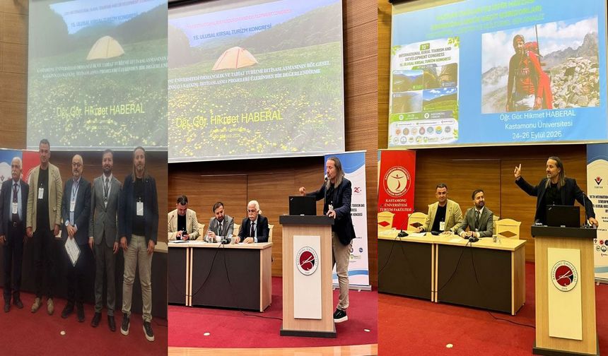 Kastamonu'daki Kongrede Kaçkarlardaki Antik Geçit Koridorları Anlatıldı
