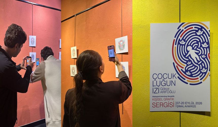 “Çocukluğun İzi” Sergisi Sanat ve Artırılmış Gerçekliği Buluşturuyor