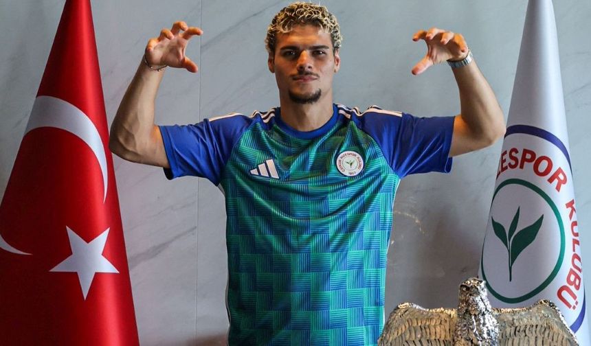 Can Bozdoğan Çaykur Rizespor’la 2 yıllık sözleşme imzaladı