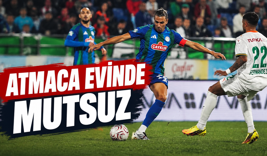 Çaykur Rizespor evinde galip gelemiyor