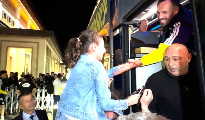 Fenerbahçe kafilesi Rize'de