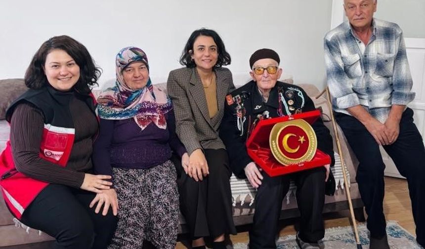 Şehit ailesine vefa ziyareti