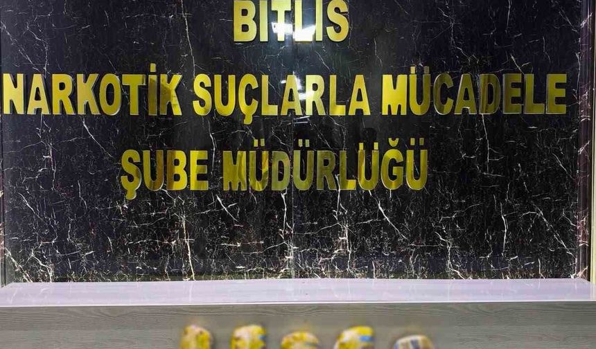 Tatvan'da 2 kilo 914 gram metamfetamin ele geçirildi