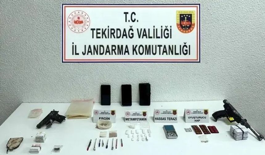 Tekirdağ'da uyuşturucu operasyonu: 1 tutuklama