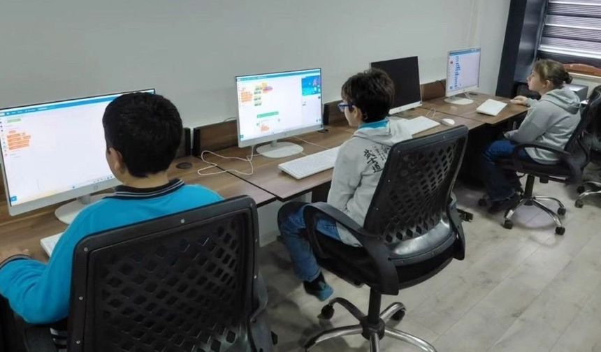 Hemşin’de Avrupa Kodlama Haftası