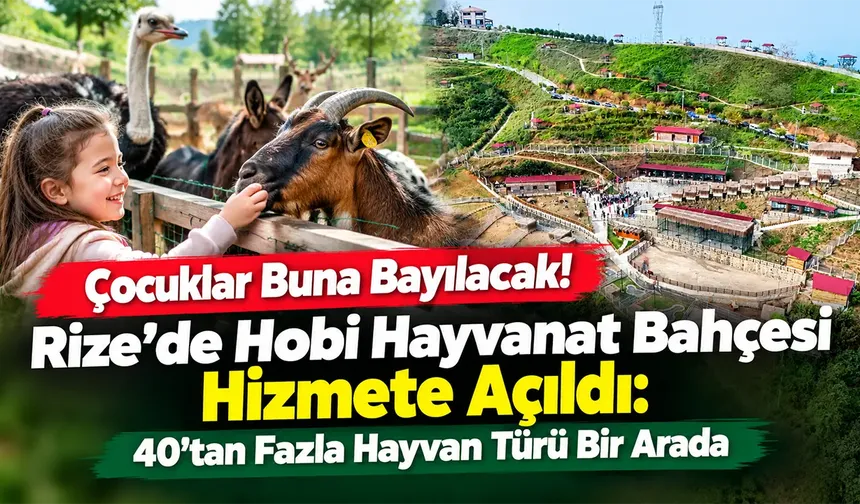 Isırlık Hobi Hayvanat Bahçesi Hizmete Açıldı