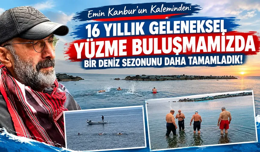 16 Yıllık Geleneksel Yüzme Buluşmamızda Bir Deniz Sezonunu Daha Tamamladık!