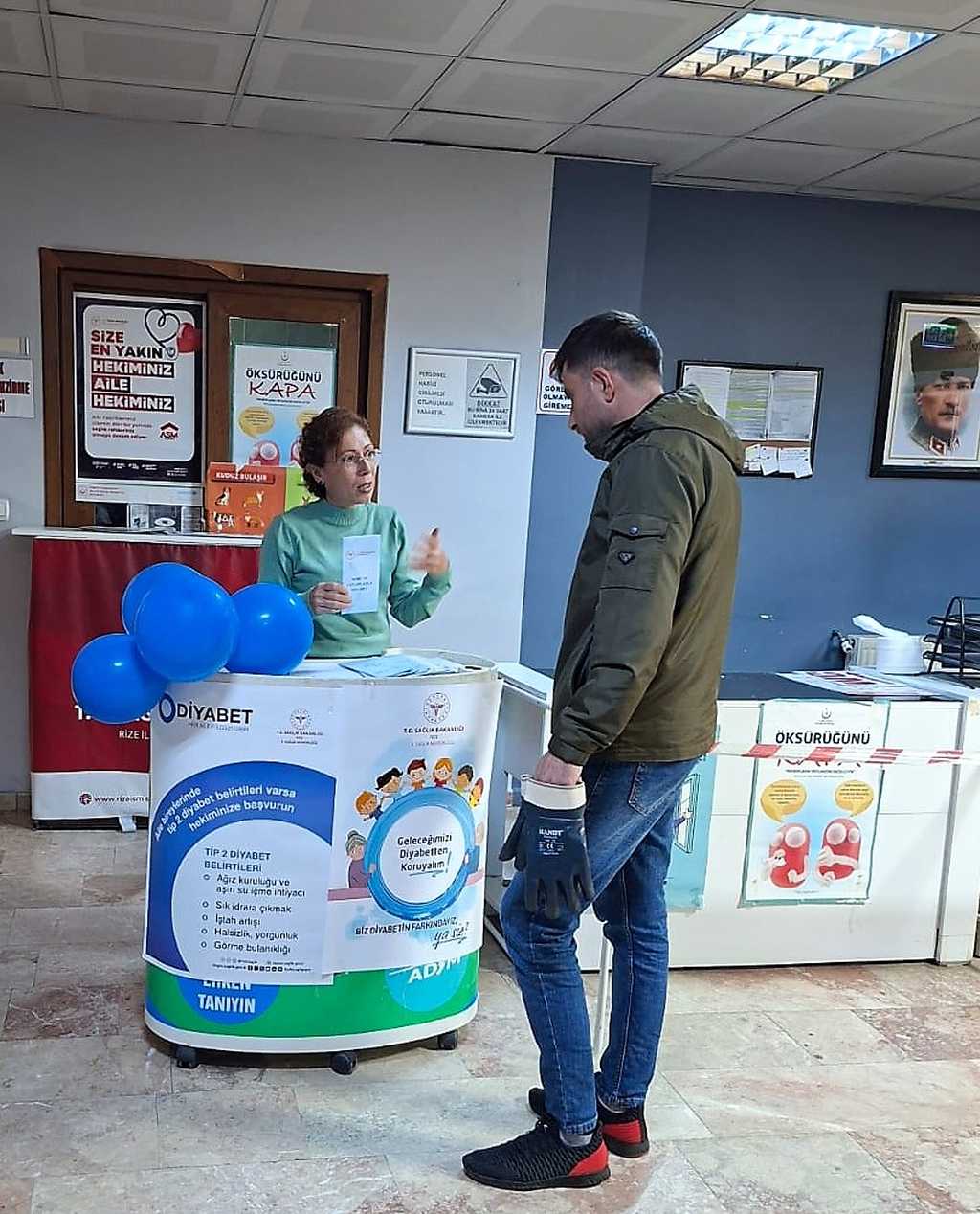 14 Kasım Dünya Diyabet Günü Kapsamında Rize’de Farkındalık Etkinlikleri Düzenlendi (15)