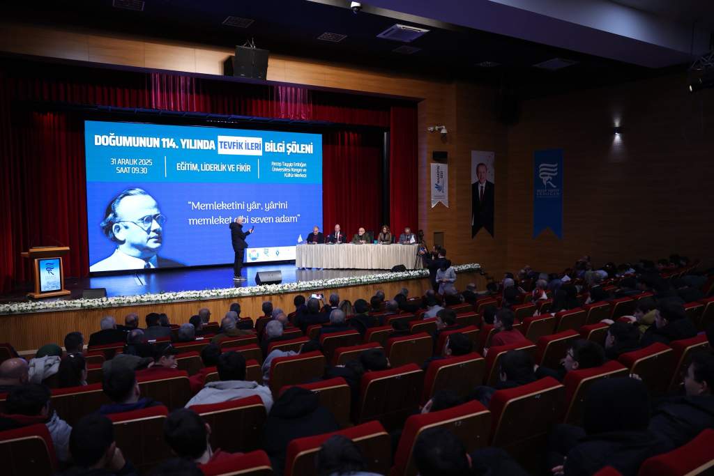 Doğumunun 114. Yılında Tevfik İleri Bilgi Şöleni 001