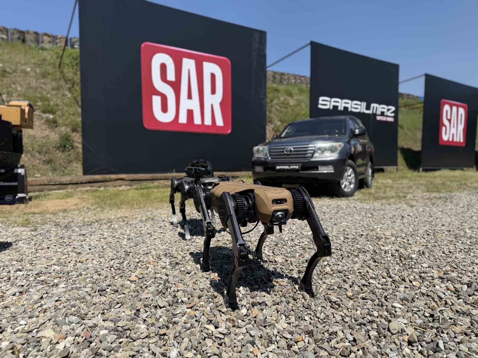 Sarsılmaz, yeni nesil savunma sistemleri 'Dron Killer' ve 'SARBOT'u ...