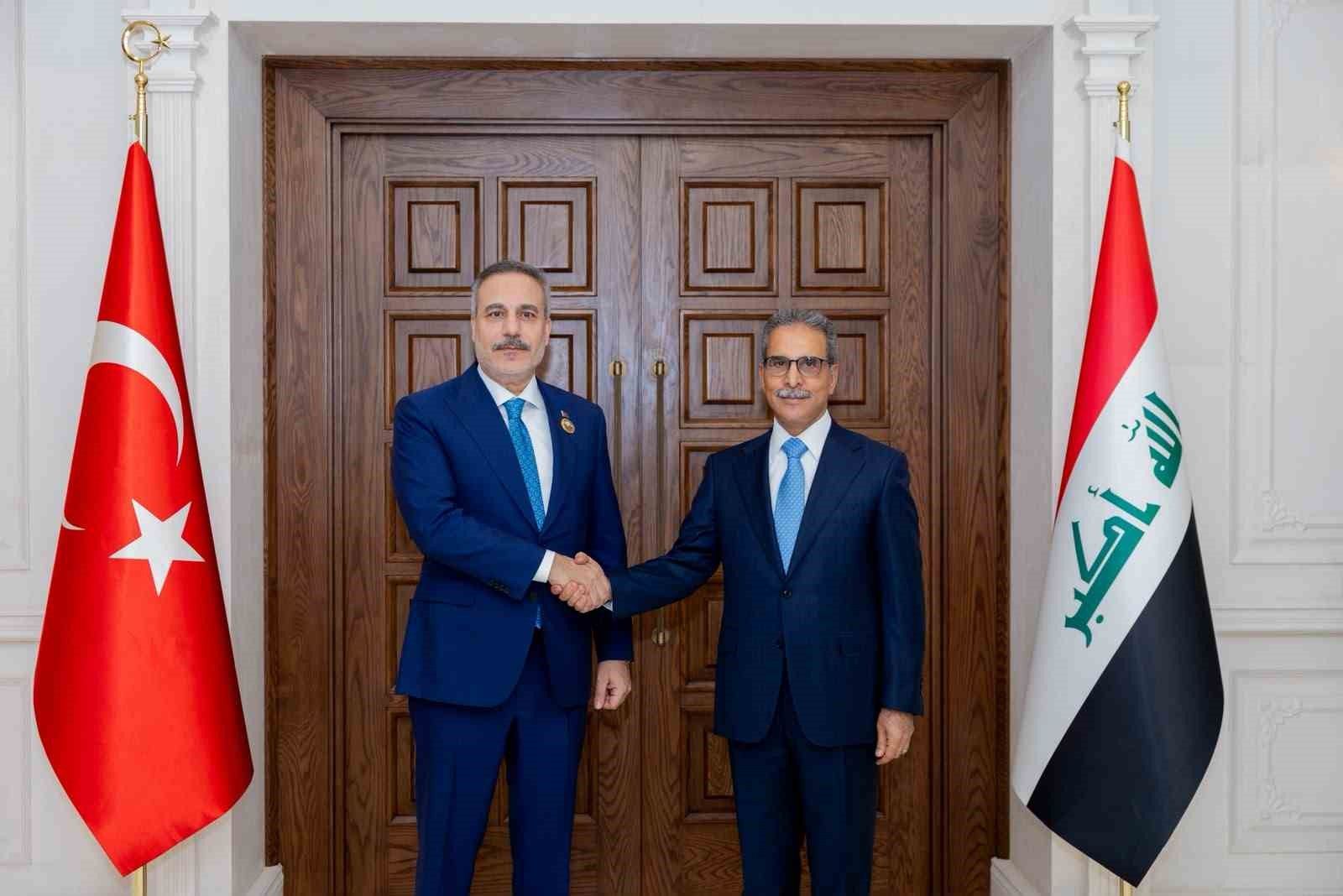 Bakan Fidan, Irak Yüksek Yargı Konseyi Başkanı Zeydan ile görüştü